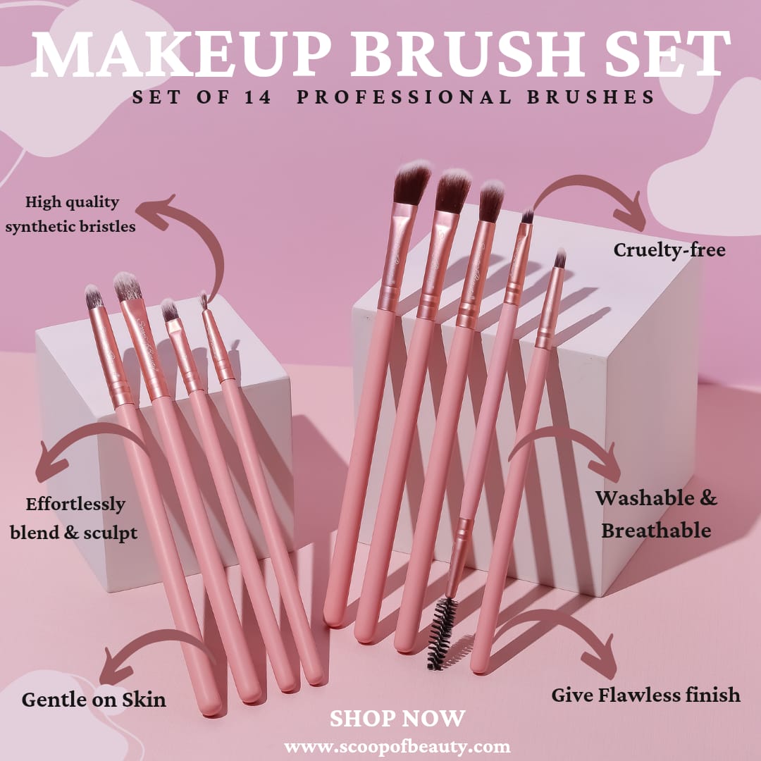 Professional Makeup brush set