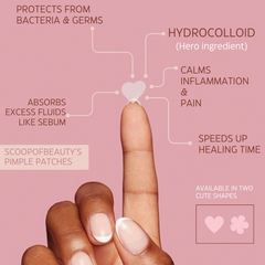 Pimple patch- Hydrocolloid technology