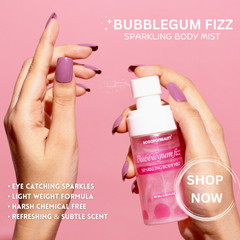 Sparkling body mist