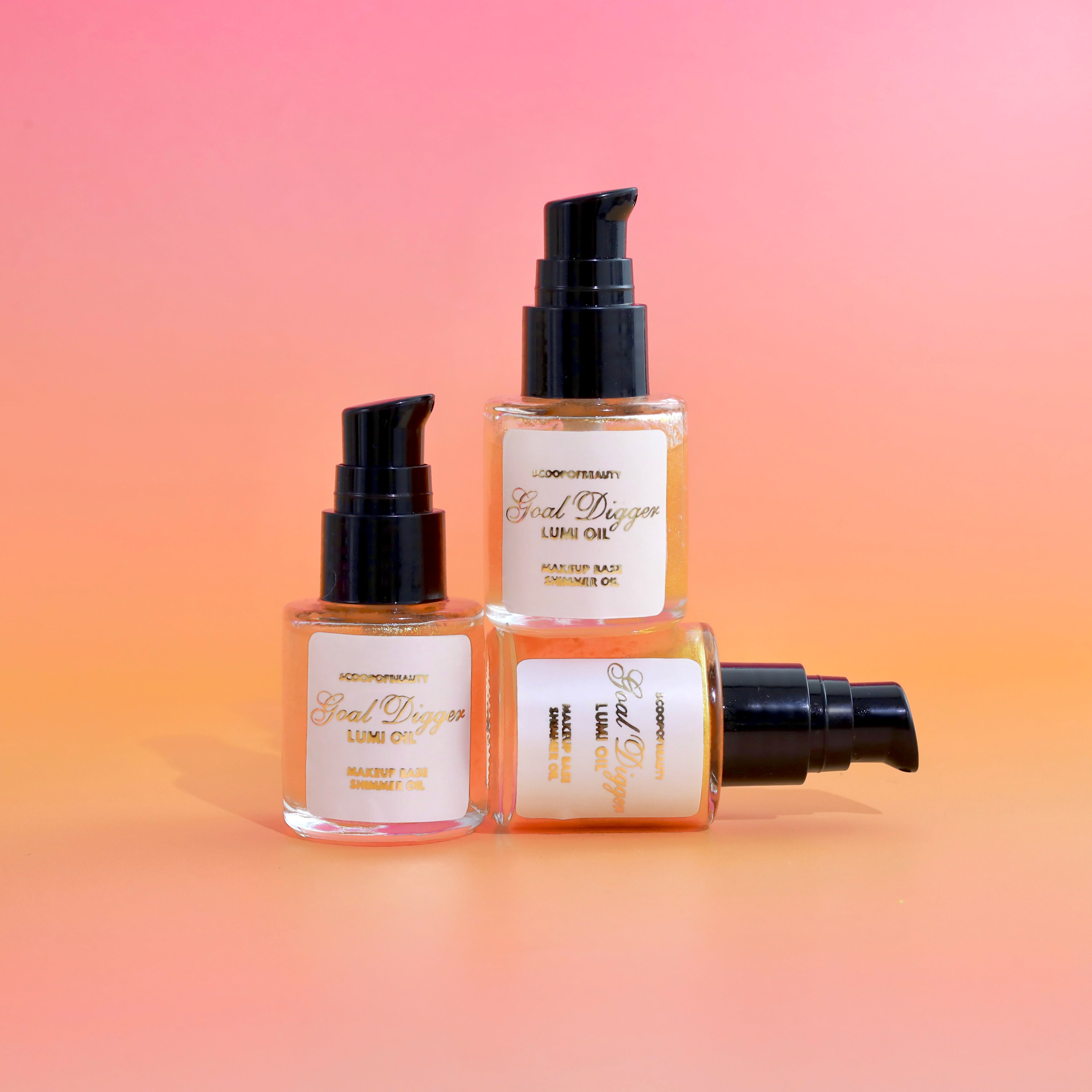 Lumi oil (makeup base shimmer oil)