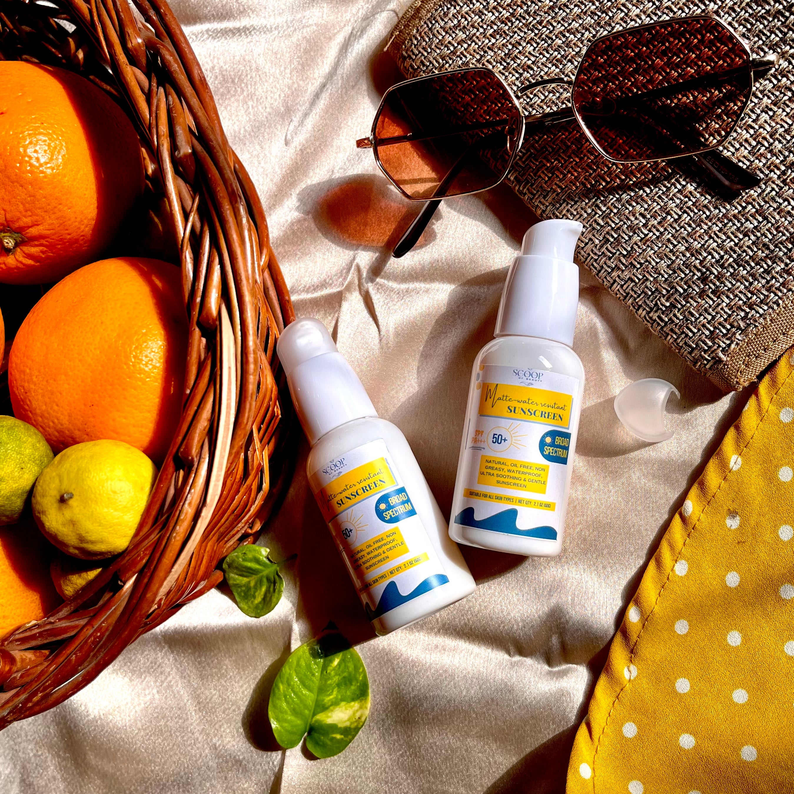 Matte water resistant sunscreen (SPF 50 PA+++)