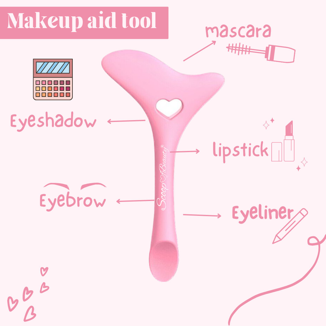 Multifunctional make up aid tool