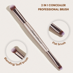 Concealer professional brush (2 in 1)