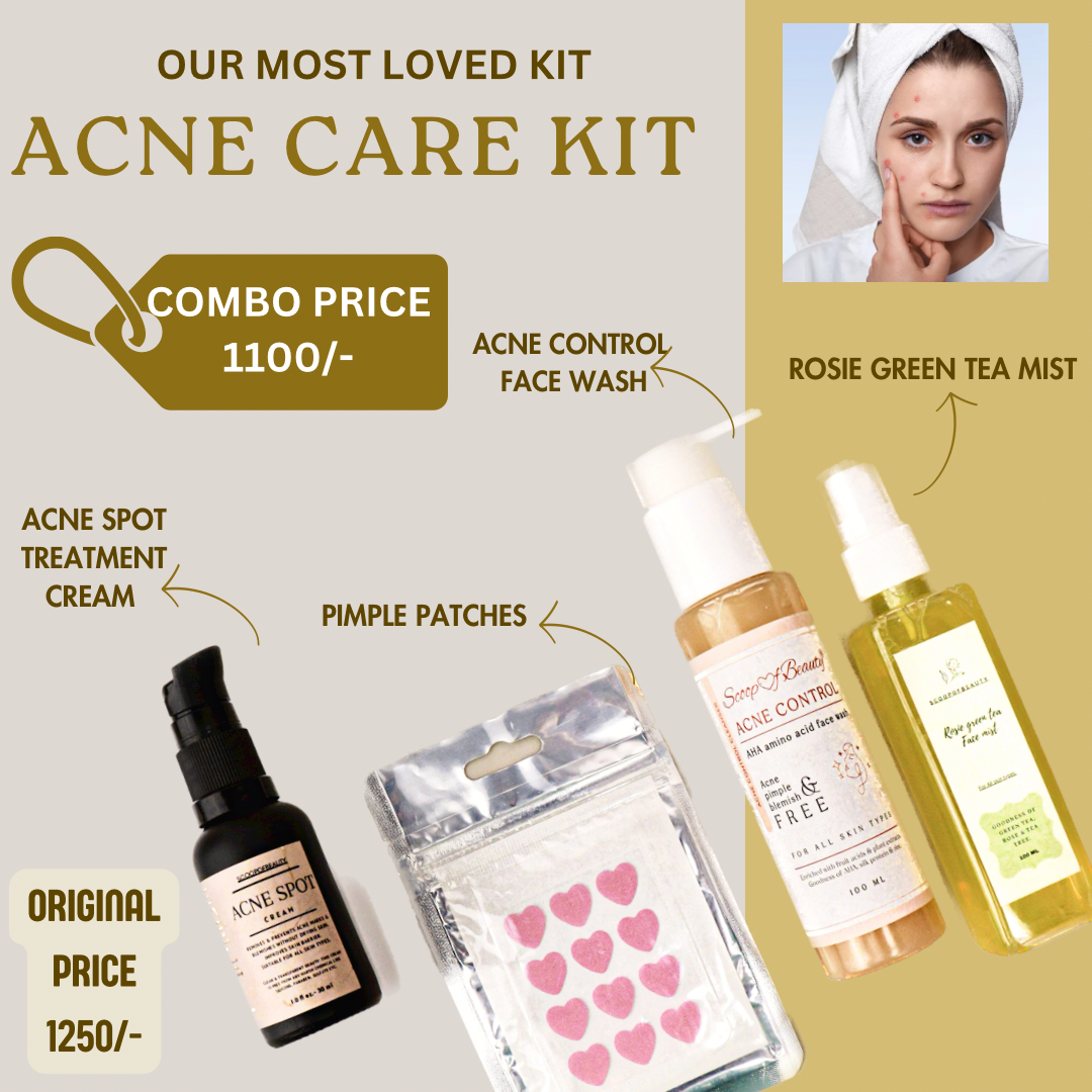 Acne care kit “say bye bye to acne”