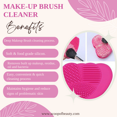 Makeup brush cleaner