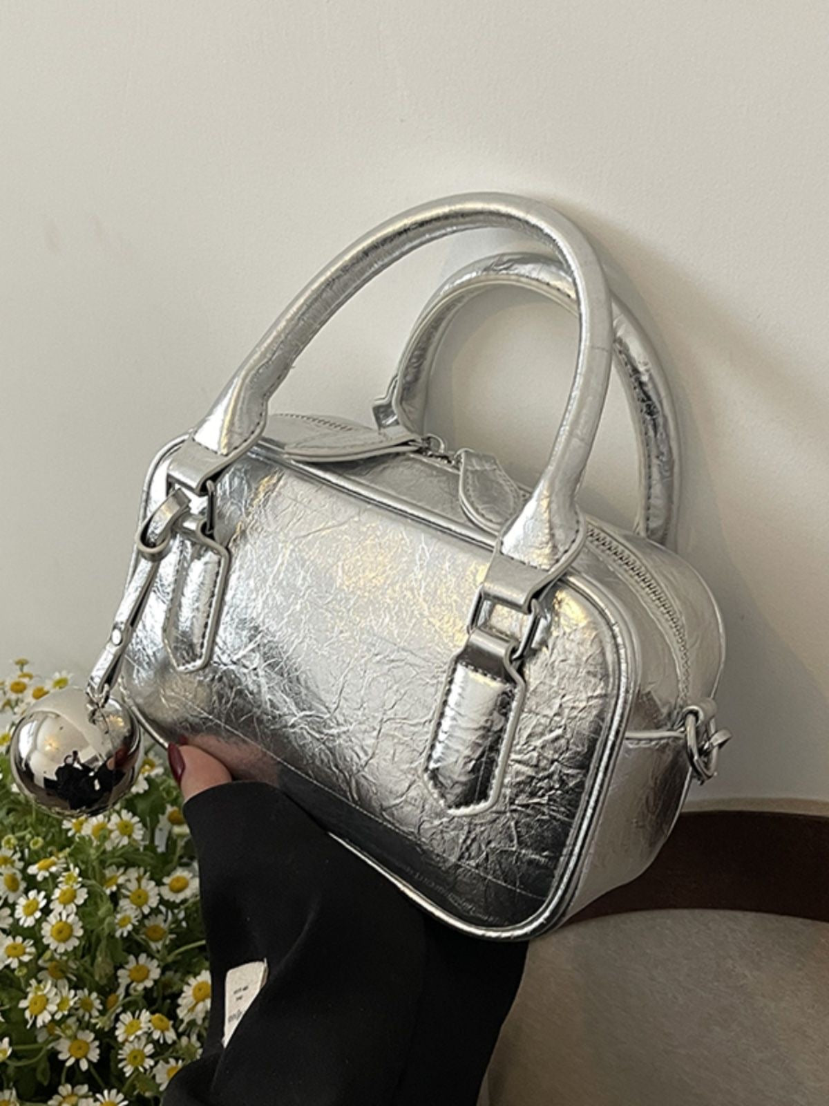 Metallic mingle bag